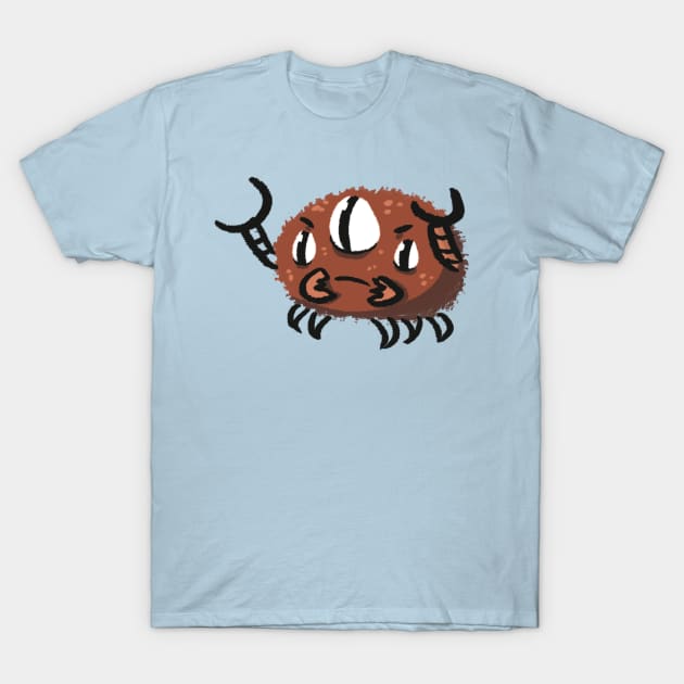 Crab Bug Doodle Monster T-Shirt by SaruHime